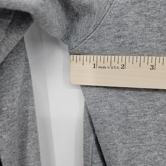 Ninth Hall Shirt Mens Medium Sweater Crewneck Long Sleeve Tee Gray Striped - Picture 6 of 9